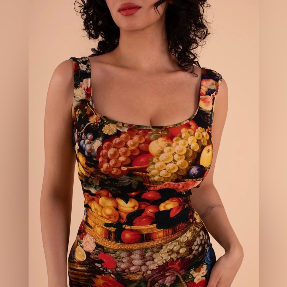 Samantha Pleet NWT banquet harvest dress 2X & gloves size M - Picture 6 of 11